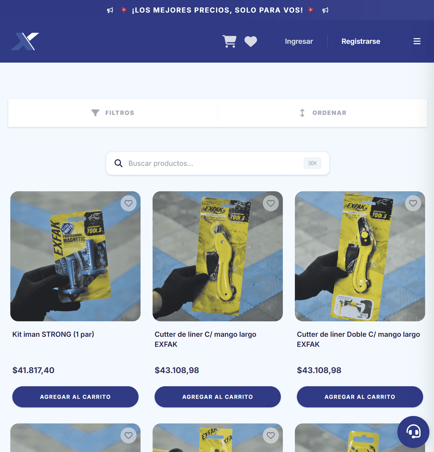 Tienda online 'X SE INSTALA' lista en Tiendahub
